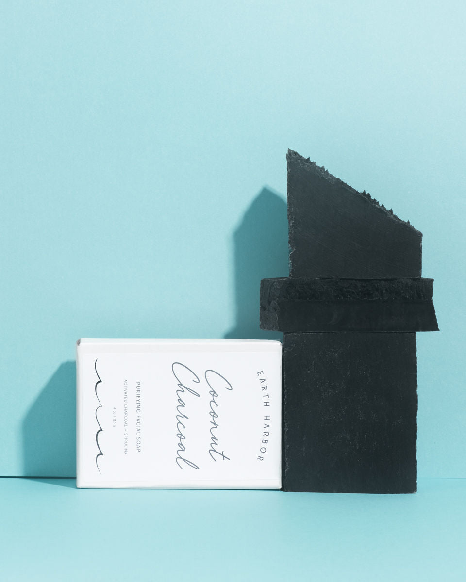 COCONUT CHARCOAL Purifying Soap Bar