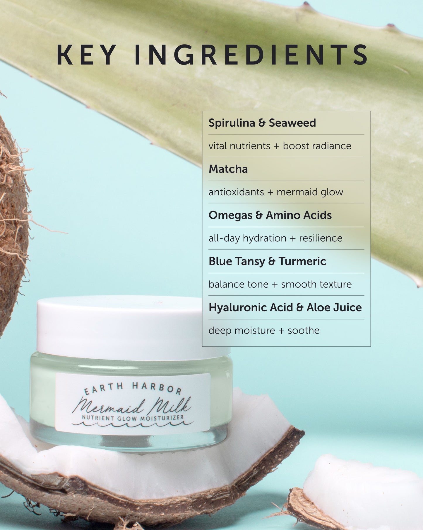 MERMAID MILK Nutrient Glow Moisturizer