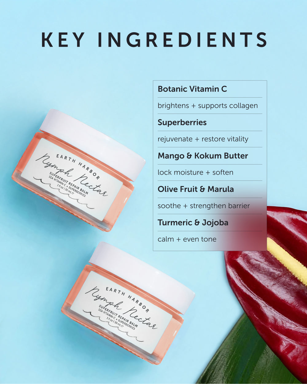 NYMPH NECTAR Superfruit Repair Balm - Refill